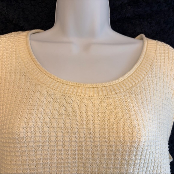 Lucky Brand Cream Sleeveless Sweater - Picture 1 of 7